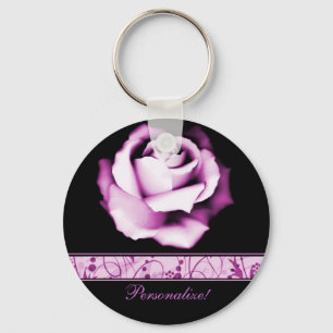 Porte-clés Amethyst Rose Keychain
