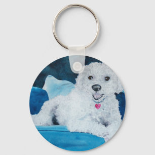 Porte-clés Ami de Bichon Frise