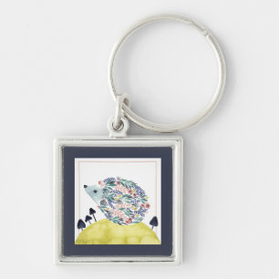 Porte-clés Amis de Clementine   Cochon de couverture d'art po