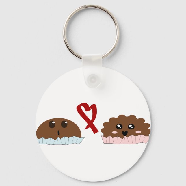 Porte-clés amour alimentaire (Recto)