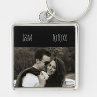 Amour Anniversaire Couple Date Photo Initiales