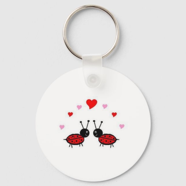 Porte-clés Amour Bug (Recto)