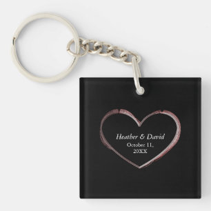 Porte-clés Amour Coeur Attractif Charming Mariage