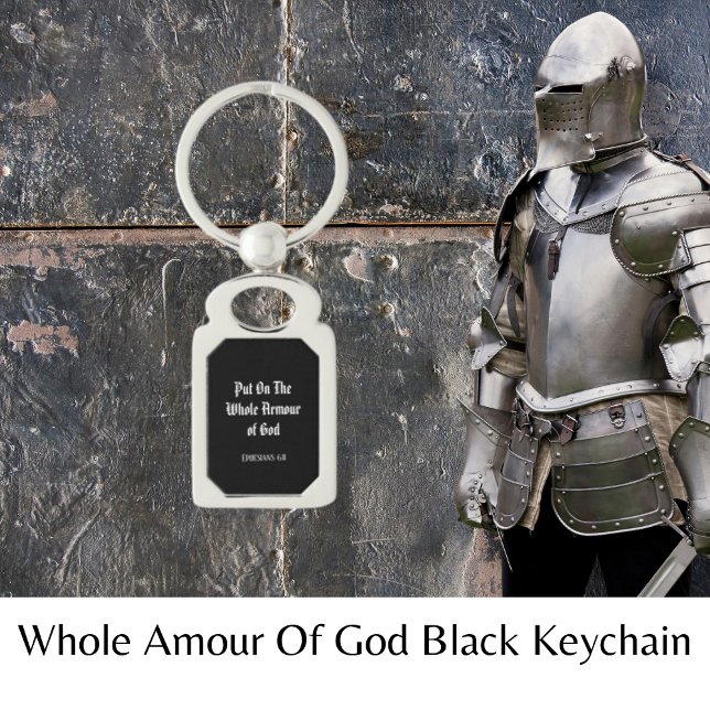 Porte-clés Amour De Dieu Porte - clé Noir (Whole Amour Of God Black Keychain)