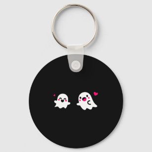 Porte-clés Amour de fantôme mignon