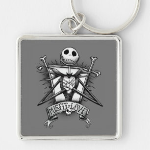 Porte-clés Amour inadapté Jack Skellington