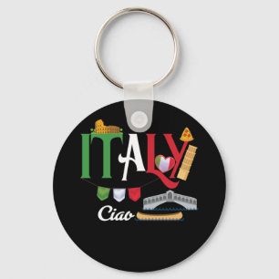 Porte-clés Amour Italie et tout Culture italienne Souvenir