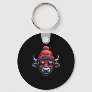 Porte-clés Amoureux de Buffalo pour hommes femmes tout-petit 