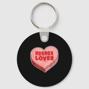 Porte-clés Amoureux d'Horreur Cœur de Bonbon Saint Valentin H