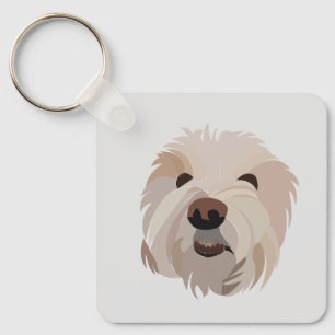 Porte-clés Amoureux du chien Bichon Frise Bichon Frise