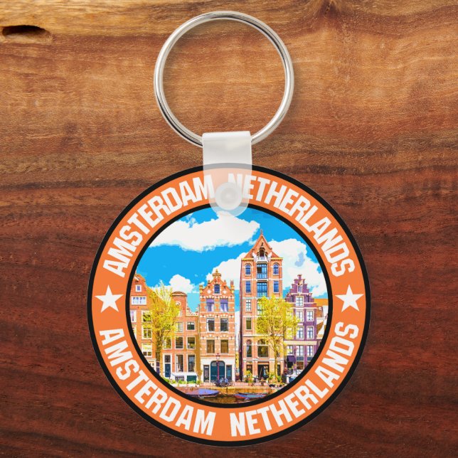 Porte-clés Amsterdam (Recto)