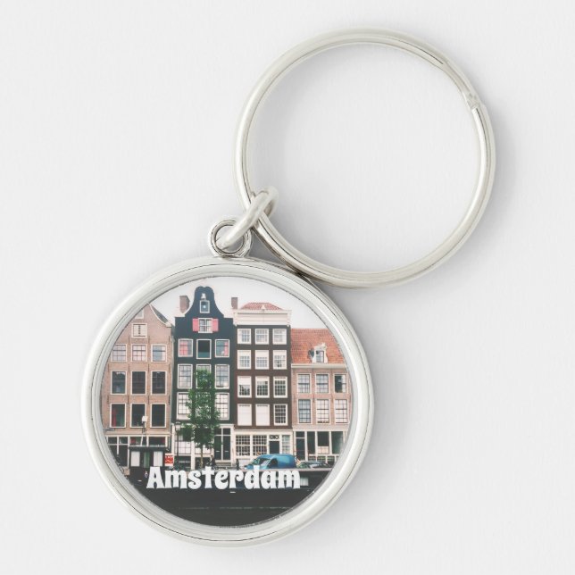 Porte-clés Amsterdam Travel Souvenir (Devant)