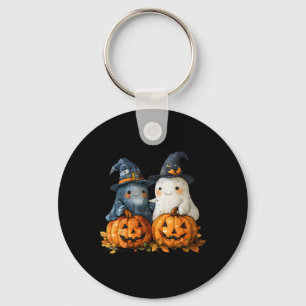 Porte-clés Amusant Bestin Couple Fantôme Avec Halloween Citro