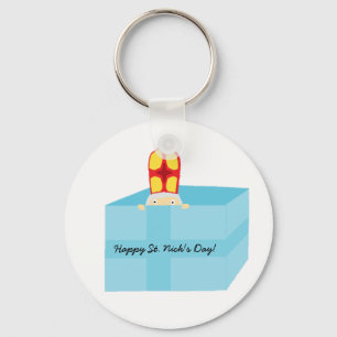 Porte-clés Amusant Cute Kids Art St. Nicholas Sinterklaas