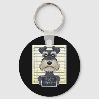 Porte-clés Amusant Schnauzer Miniature Maman I Schnauze Minia