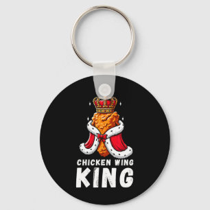 Porte-clés Amusante aile de poulet King Bbq Aile de poulet Gr