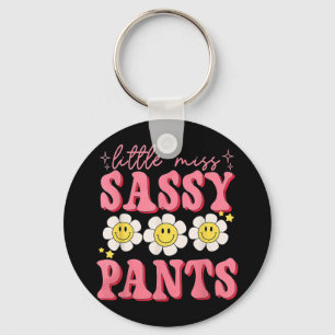 Porte-clés Amusante Petite Miss Pantalon Sy Retour À L'École 
