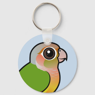 Porte-clés Ananas Birdorable Conure à joues vertes