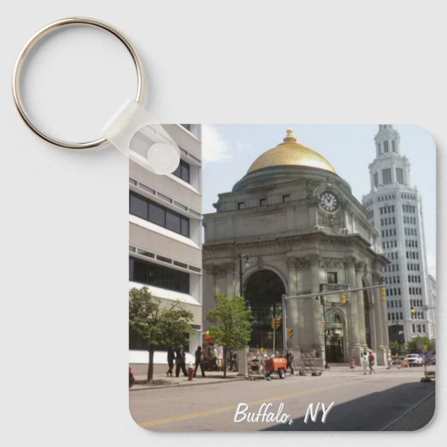 Porte-clés Ancienne banque d'épargne de Buffalo (Recto)