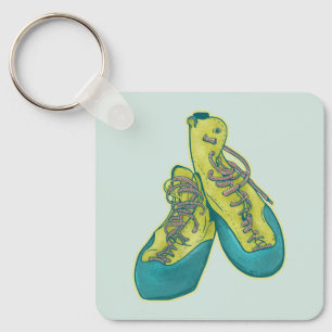 Porte-clés Ancienne escalade chaussures rock escalade