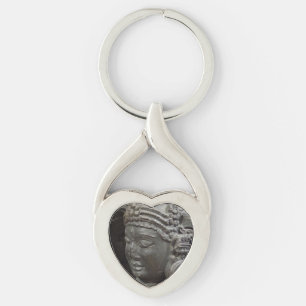 Porte-clés Ancienne Statue Heart Keychain