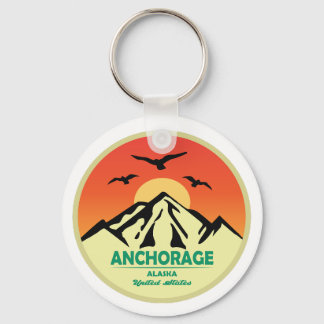Porte-clés Ancrage vintage Retro Alaska