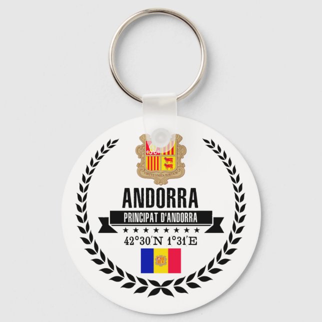 Porte-clés Andorre (Recto)