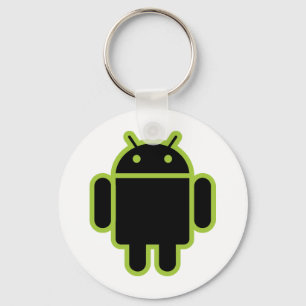 Porte-clés Android foncé