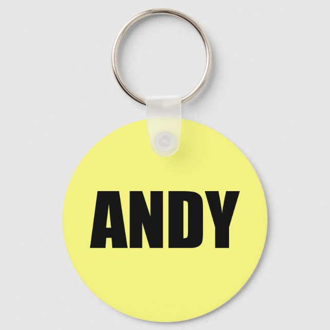 Porte-clés Andy (Recto)