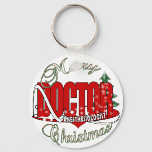 PORTE-CLÉS ANESTHESIOLOGUE DE NOËL