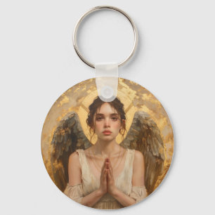 Porte-clés Ange priant