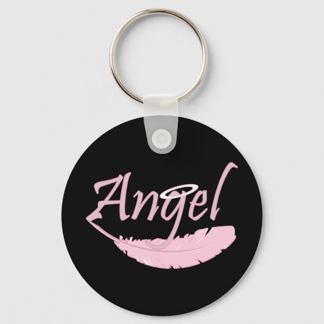 Porte-clés Ange rose (Recto)