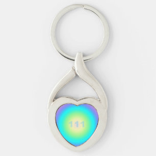 Porte-clés Angel Numéro 111 - Coeur de manifestation