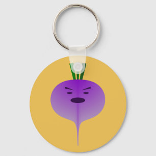 Porte-clés Angry Turnip par Kenneth Yoncich