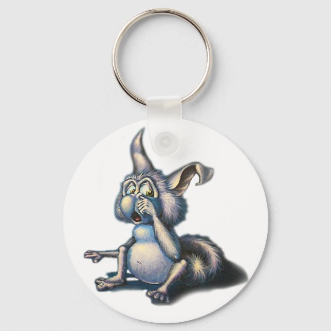 Porte-clés animal de nuit (Recto)