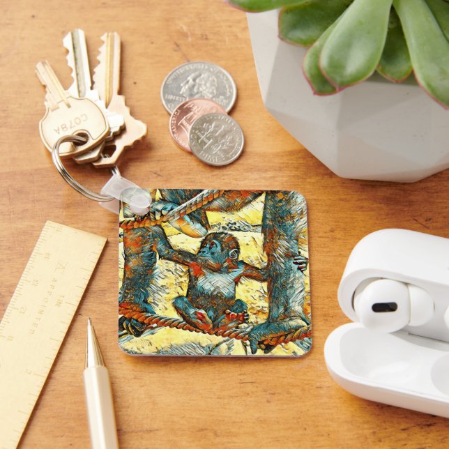 Porte-clés AnimalArt_Gorilla_006 (Bureau)