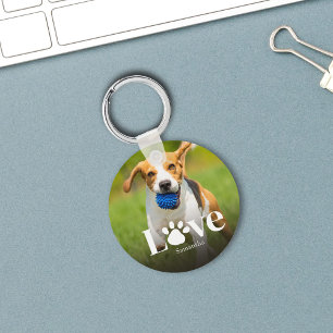 Porte-clés Animaux de compagnie Photo Lote personnalisée