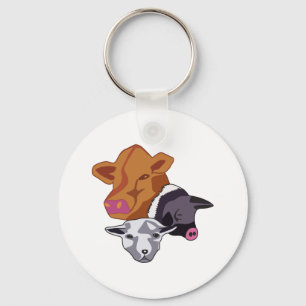 Porte-clés Animaux de ferme