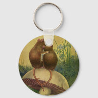 Animaux vintage, amour et romance Souris des champ