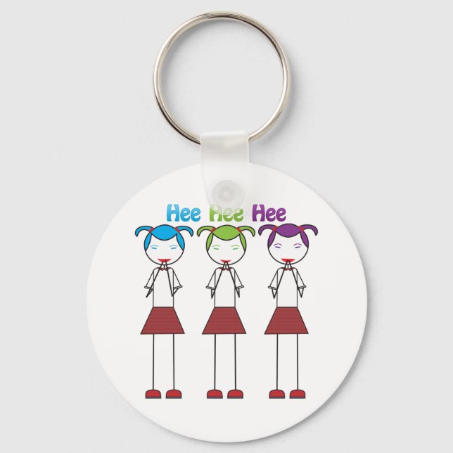 Porte-clés Anime Japonaise Filles Giggigler (Recto)