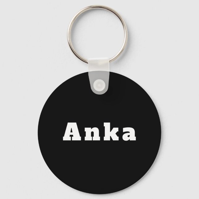 Porte-clés Anka (homonymie) (Recto)