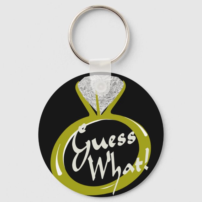 Porte-clés Anneau/ Devinez quoi (Recto)