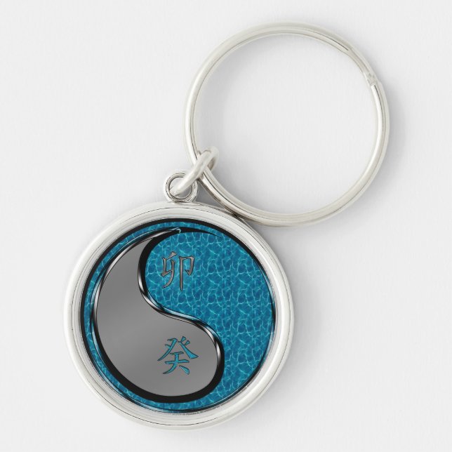 Porte-clés Année du lapin d'eau (Devant)