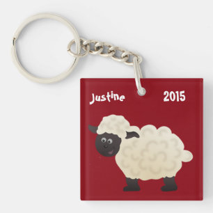 Porte-clés Année mignonne du porte - clé de moutons