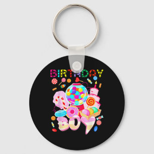 Porte-clés Anniversaire Boy Candy Land Candy Crew Sweet Anniv