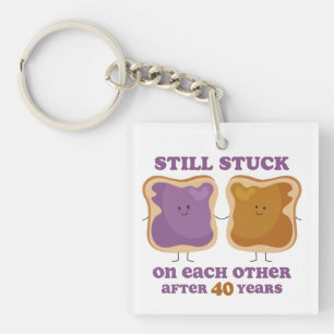 Porte-clés Anniversaire de PBJ quarantième