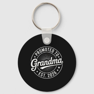 Porte-clés Annonce Nouveau Membre De La Famille Promu Grand-m