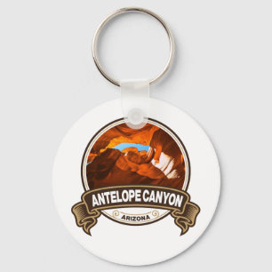 Porte-clés Antelope Canyon Arizona Travel Badge