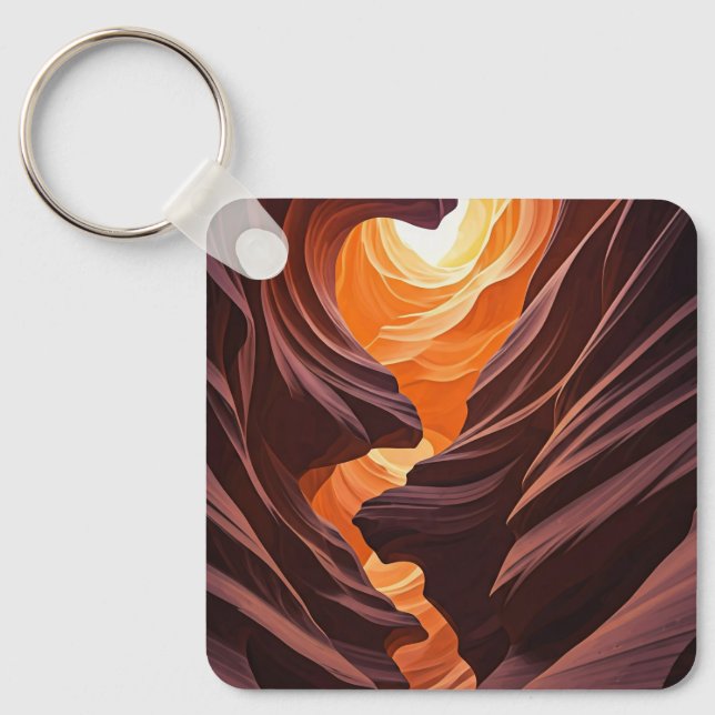Porte-clés Antelope Canyon Souvenir (Recto)