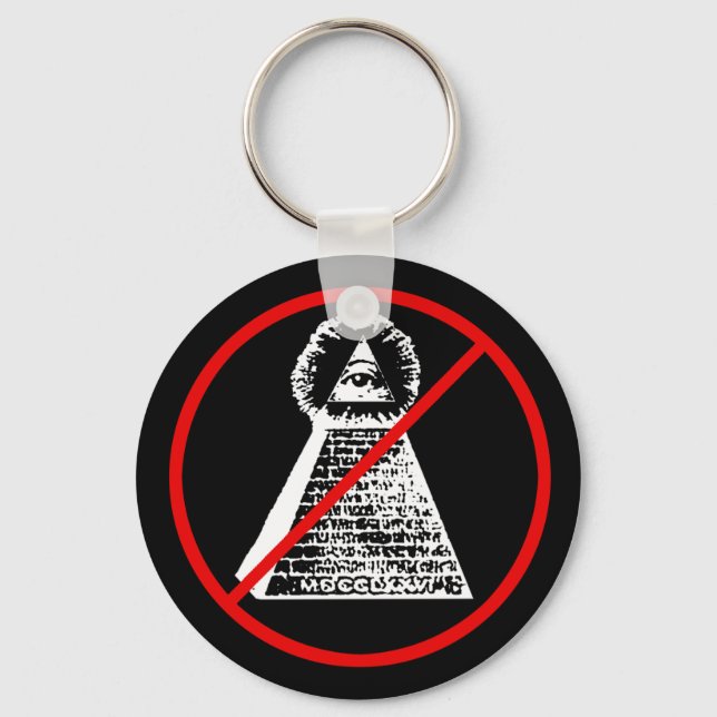 Porte-clés Anti Illuminati (Recto)
